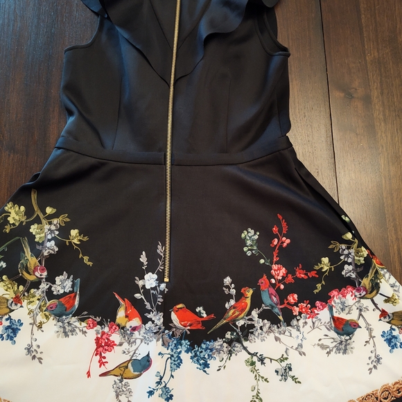 Floral Black Dress - Picture 6 of 8